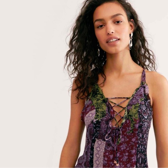 Free People Patchwork Sundress - Picture 3 of 5